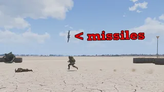 using Javelin Missiles on infantry in ArmA 3 is cursed