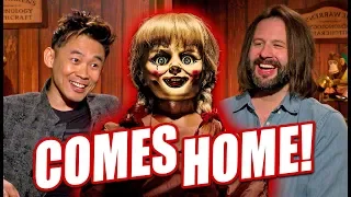 James Wan & Gary Dauberman Talk ANNABELLE COMES HOME and THE CONJURING UNIVERSE