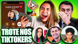 TROTE NOS TIKTOKERS COM A VOZ DO CEBOLINHA E BOLSONARO!