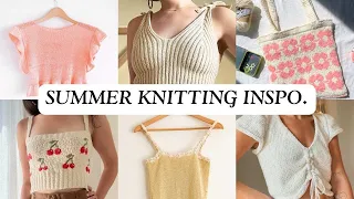 25 knitting patterns for summer 2023! tanks, tees, dresses, and more ✨