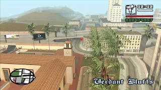 The Green Sabre in Cinematic View - Los Santos Finale mission 2 - GTA San Andreas