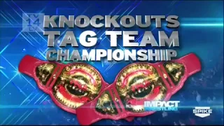 Mickie James and Velvet Sky vs Gail Kim and Madison Rayne - Knockouts Tag Titles (November 10, 2011)