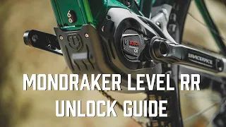How To Unlock Mondrakker Level RR With Bosch CX Gen 4 Motor