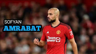 Sofyan Amrabat, among best players on the pitch for Man United yesterday