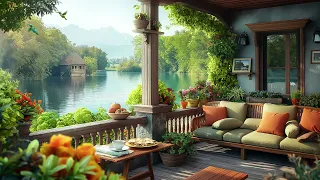 Cozy Balcony Jazz in Summer Morning - Relaxing Jazz Music Instrumental Enjoy a Tranquil Summer