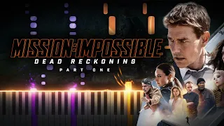 Opening Titles [Main Theme] | Mission: Impossible - Dead Reckoning Part 1 (Synthesia Piano Tutorial)