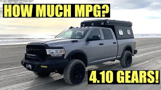 RAM 2500 MPG Hemi 4.10 Gears - The Question on Everyone's Mind - Full Size Overland Camping