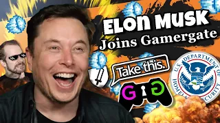 Elon Musk JOINS Gamergate 2! While the Government ATTACKS Gamers! (Take this, Sweet Baby Inc)