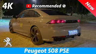 Peugeot 508 PSE 2021 - PRIMER Look en 4K | Exterior - Interior (día y noche), PHEV 360 CV