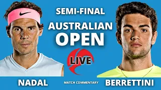 Nadal vs Berrettini - Australian Open 2022 - Live Match Commentary