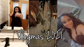 Vlogmas 2021| Magical Winter Lights| Perry’s Steakhouse| Sixty Vines