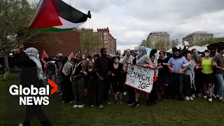 University protests: Pro-Palestinian demonstrations continue for 2nd week across US campuses