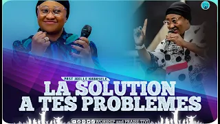 Pasteur Joelle kabasele Voici la solution a tes problemes. Il te suffit de Croire