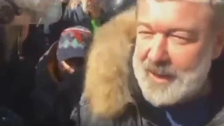 Как соратник В Мальцева обос?ался на митинге он вам не димон  26 03 17