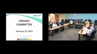 Finance Committee Meeting 02/20/2019