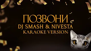 DJ SMASH & NIVESTA - Позвони (Караоке версия)