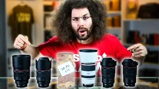 My “ULTIMATE” CANON MIRRORLESS RF LENS KIT