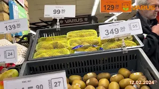 Акціі в VARUS ціни на овочи та фрукти 12 лютого #акції #знижки #ціни  #акціїатб #оглядцін