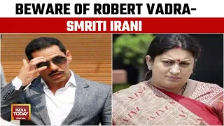Lok Sabha Polls 2024: Smriti Irani Taunts Rahul Gandhi & Robert Wadra Over Amethi Seat