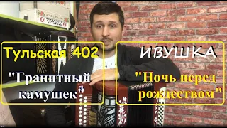 Гармонь Ивушка и Тульская 402 Обзор Демонстрация