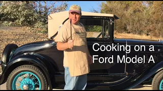 Cooking on a Ford Model A - Manifold Cooking!