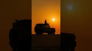 #Sunset with #Suzuki #Jimny