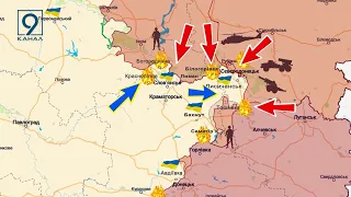 Мапа бойових дій та ситуація на фронті за 21 червня