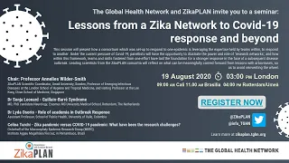 Lessons from a Zika Network to Covid-19 response and beyond