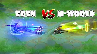 Yin Eren Yaeger VS M-World Skin Comparison