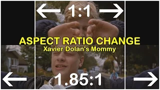 Aspect Ratio Change (Xavier Dolan's Mommy)