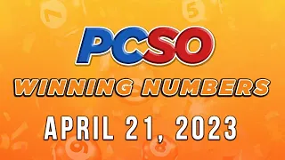 P69M Jackpot Ultra Lotto 6/58, 2D, 3D, 4D, and Megalotto 6/45 | April 21, 2023