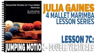 4 Mallet Marimba Series: Lesson 7B - Chord Progression 1, Double Verticals