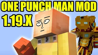 ONE PUNCH MAN MOD 1.19.4 minecraft - how to download & install One punch man 1.19.4 Datapack