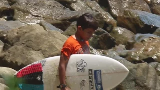 Costa Rica 9 year old Surfer