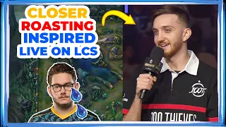 EG Inspired got ROASTED by 100T Closer After EG vs 100T