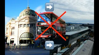 How to get from Flinders Street to Melbourne Airport WITHOUT taking Skybus?