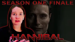 Hannibal | TV Reaction | Season 1 Finale | First Time Watching | WHOSE EAR IS THAT!!!