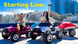 I'm Riding a Toy Car Across the Entire State of Florida - Day 1