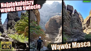 Teneryfa - Wąwóz Masca i klify Los Gigantes