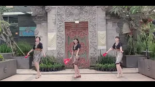 Lenggang Puspita line dance // kartini day//choreographer by wid_shakuntala