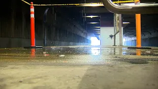 MBTA riders frustrated by water leaking onto Forest Hills platform