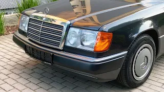 W124 Mercedes-Benz 200 E simple best sedan, 1991