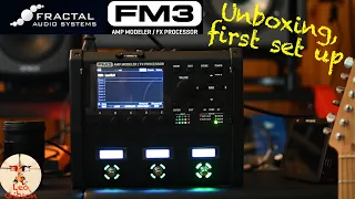 Fractal Audio FM3: unboxing, sw to download and firmware update (what to do first, with a new FM3)