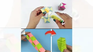 Paper Toy Antistress Transformer  - Baby Toys For Kids #shorts