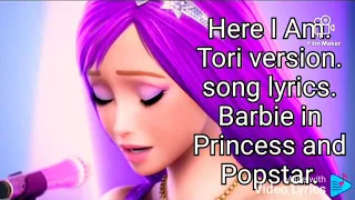 Here I Am. Tori Version. Barbie in Princess and Popstar