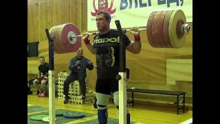 Dmitry Klokov pause squatting 260kg