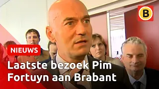 Enkele uren voor zijn dood was Pim Fortuyn in Breda | Omroep Brabant