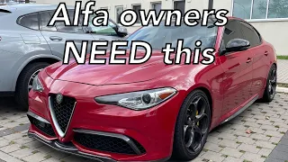 Alfa Romeo owner MUST HAVE !!!