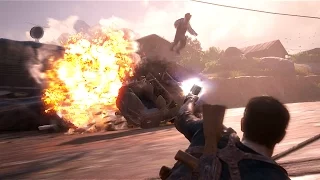 Uncharted 4 Nathan Drakes Fighting Moves & Best Campaign Moments Vol.1 | Sly