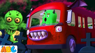 Spooky Wheels On The Bus | Halloween Spooky Songs for Kids By@AllBabiesChannel